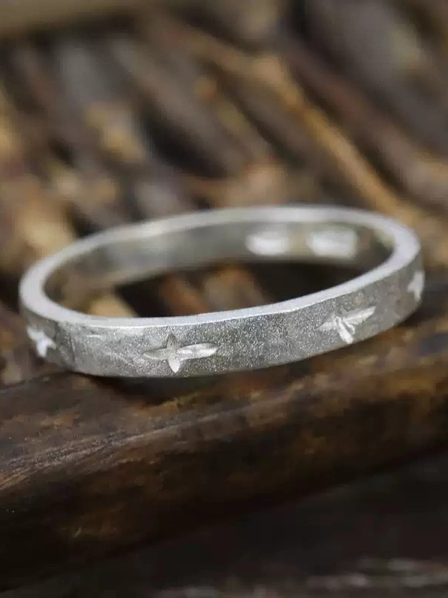 Matte Star of Bethlehem Ring