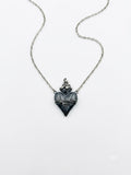 Sacred Heart Thorn Pendant Necklace