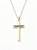 Customizable Cross Necklace
