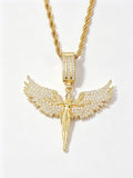 Protection Guardian Angel Wing Necklace