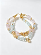 Blessing Crystal Bead Charm Bracelet