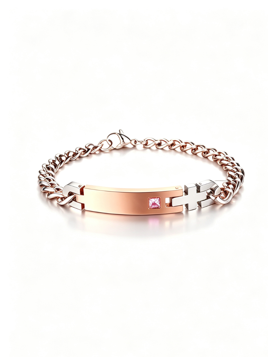Custom Couple Bracelets—Engravable
