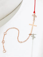 Protection Red Cord Cross Bracelet