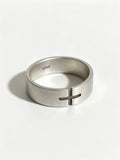 Minimalist Cross Ring