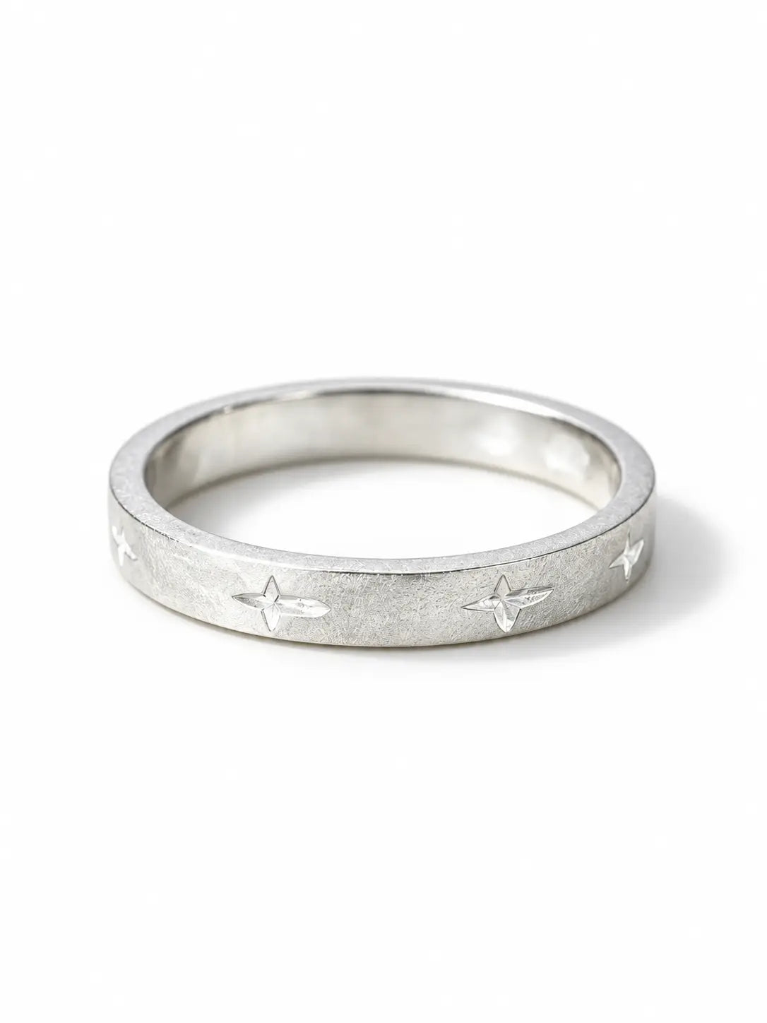 Matte Star of Bethlehem Ring — Christian Faith Ring